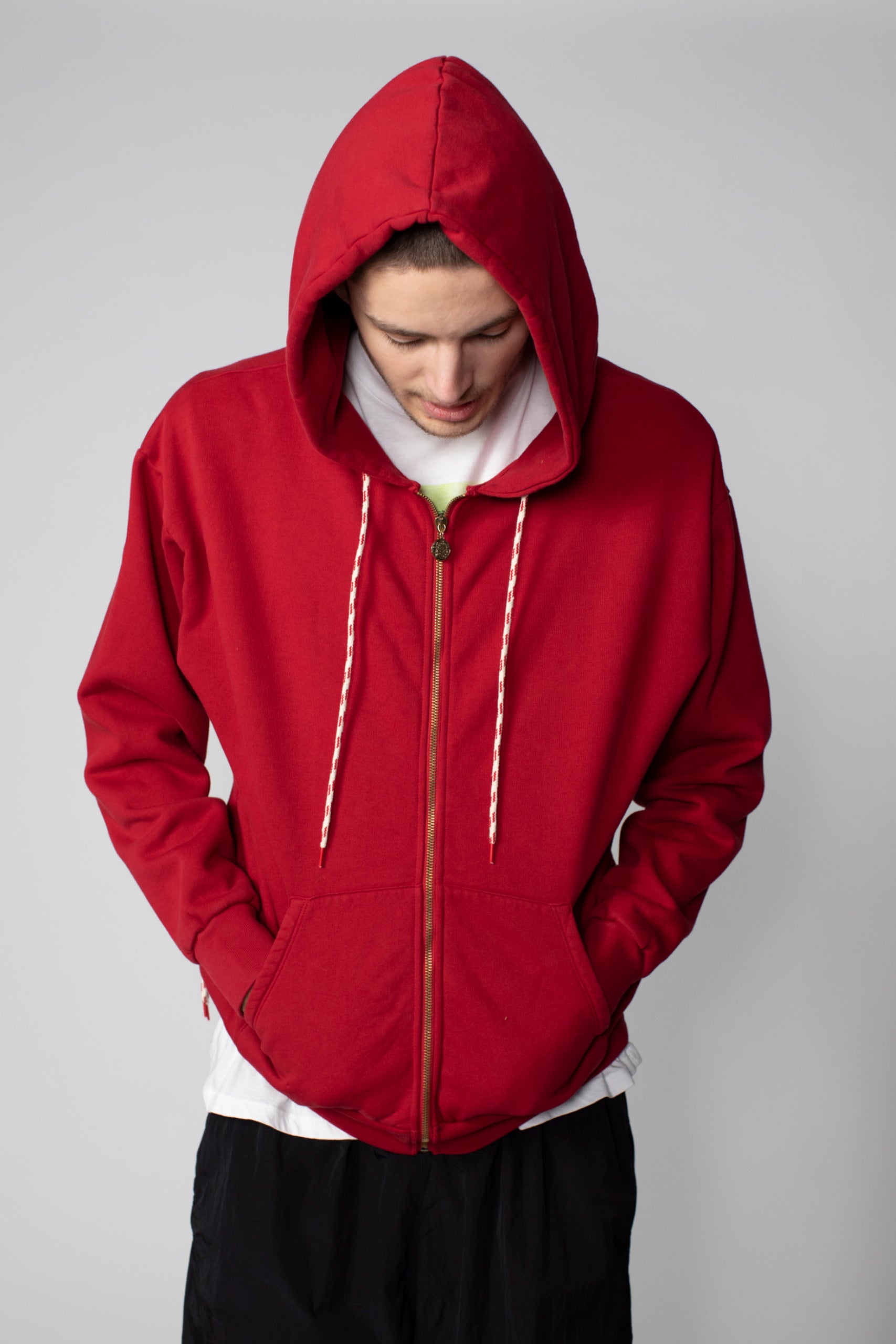 Load image into Gallery viewer, Temple Zip Through Hoodie