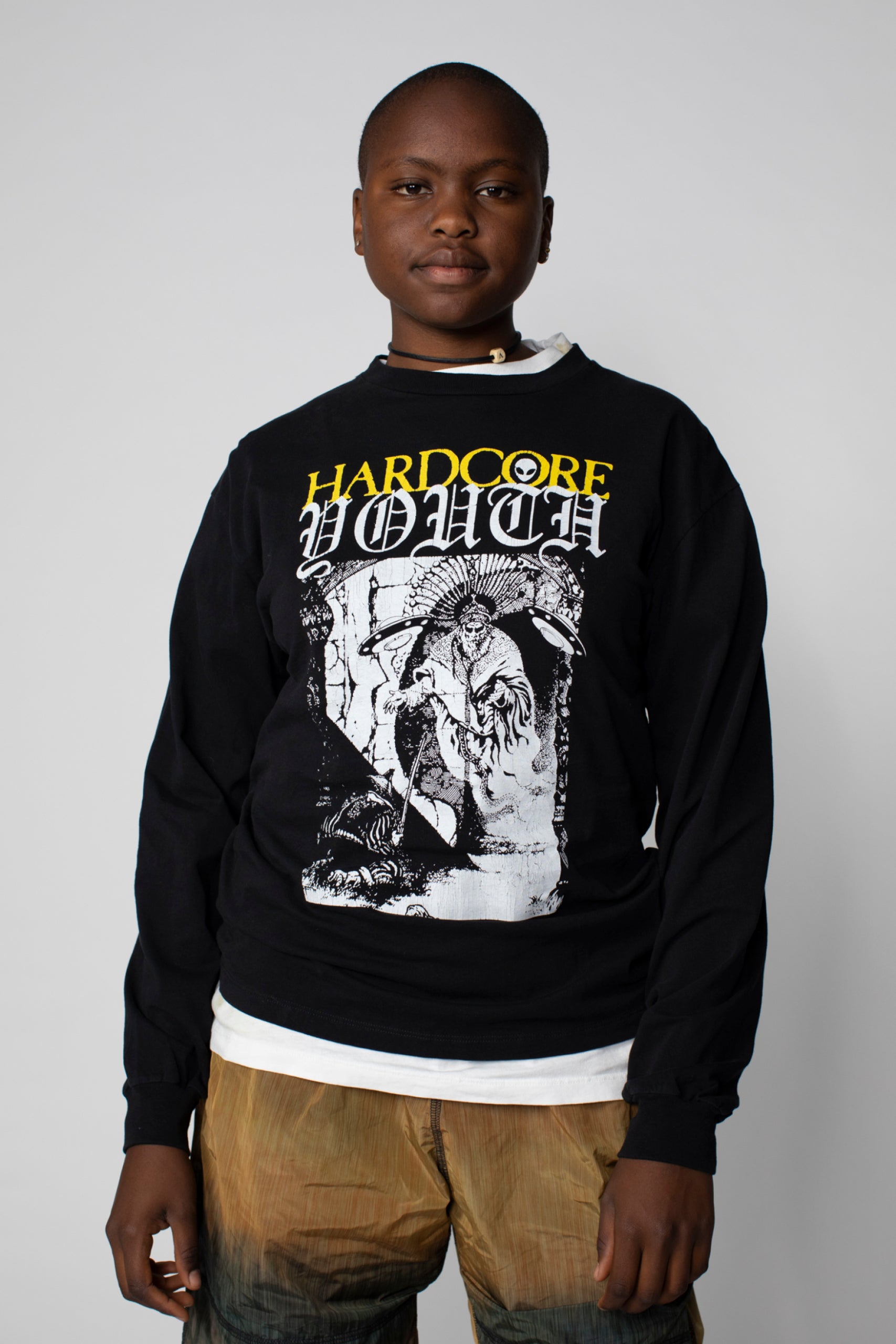 Load image into Gallery viewer, Aged Hardcore Youth LS Tee