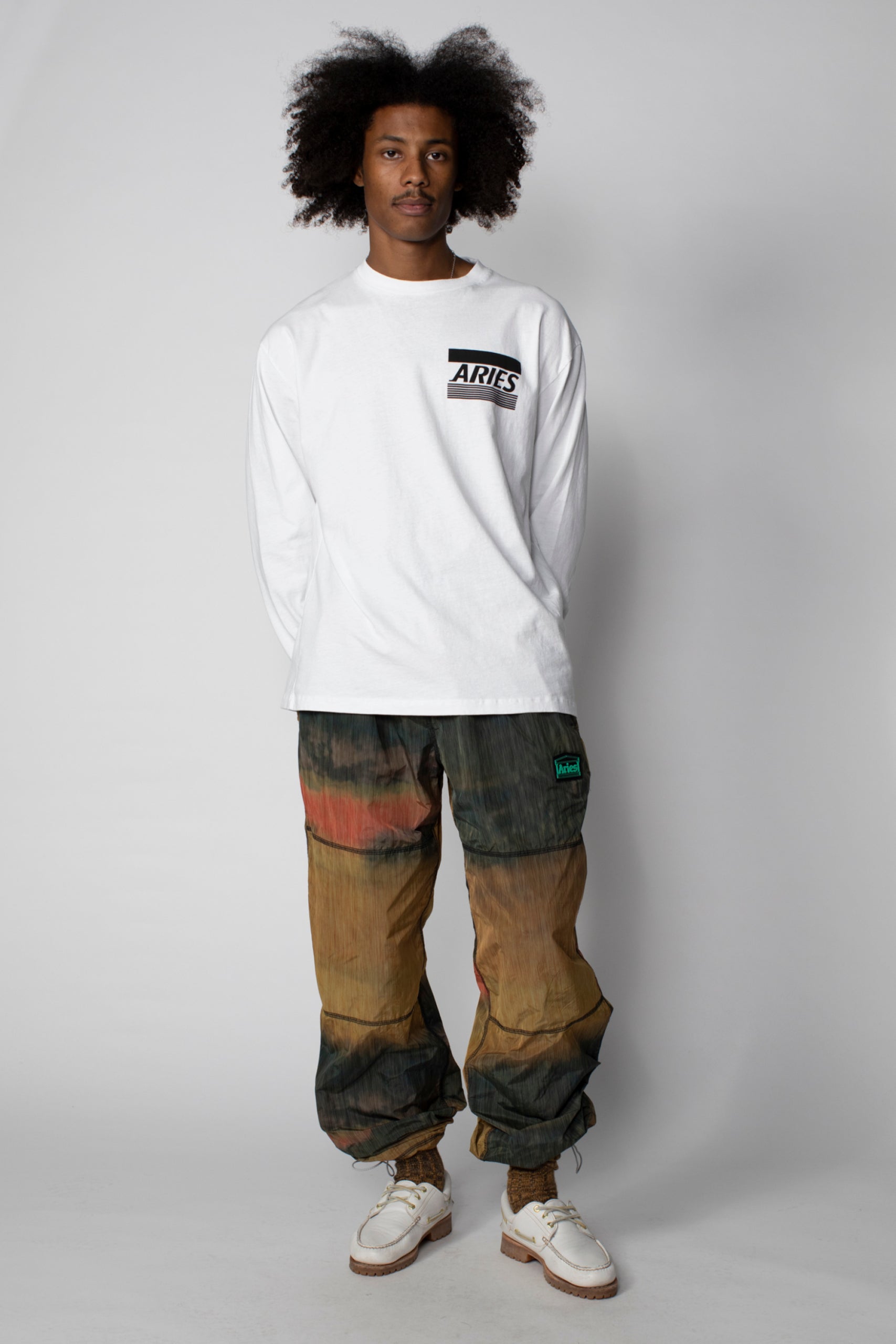 Credit Card LS Tee White – Aries