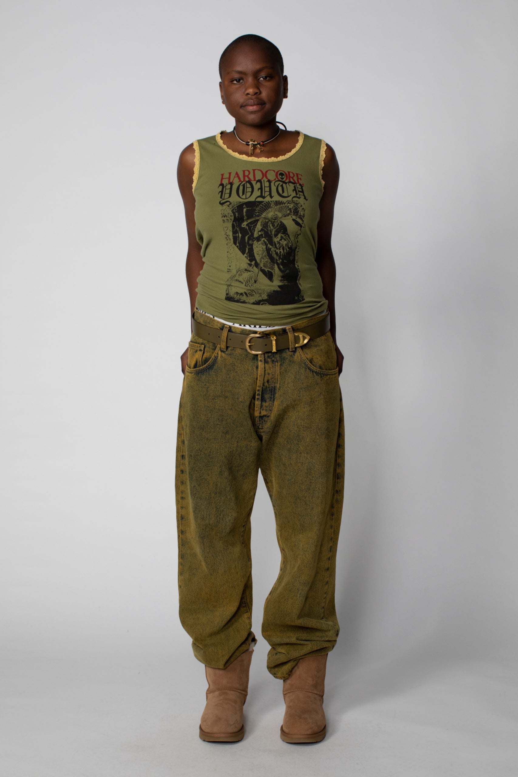 Acid Wash Batten Jean Gold – Aries