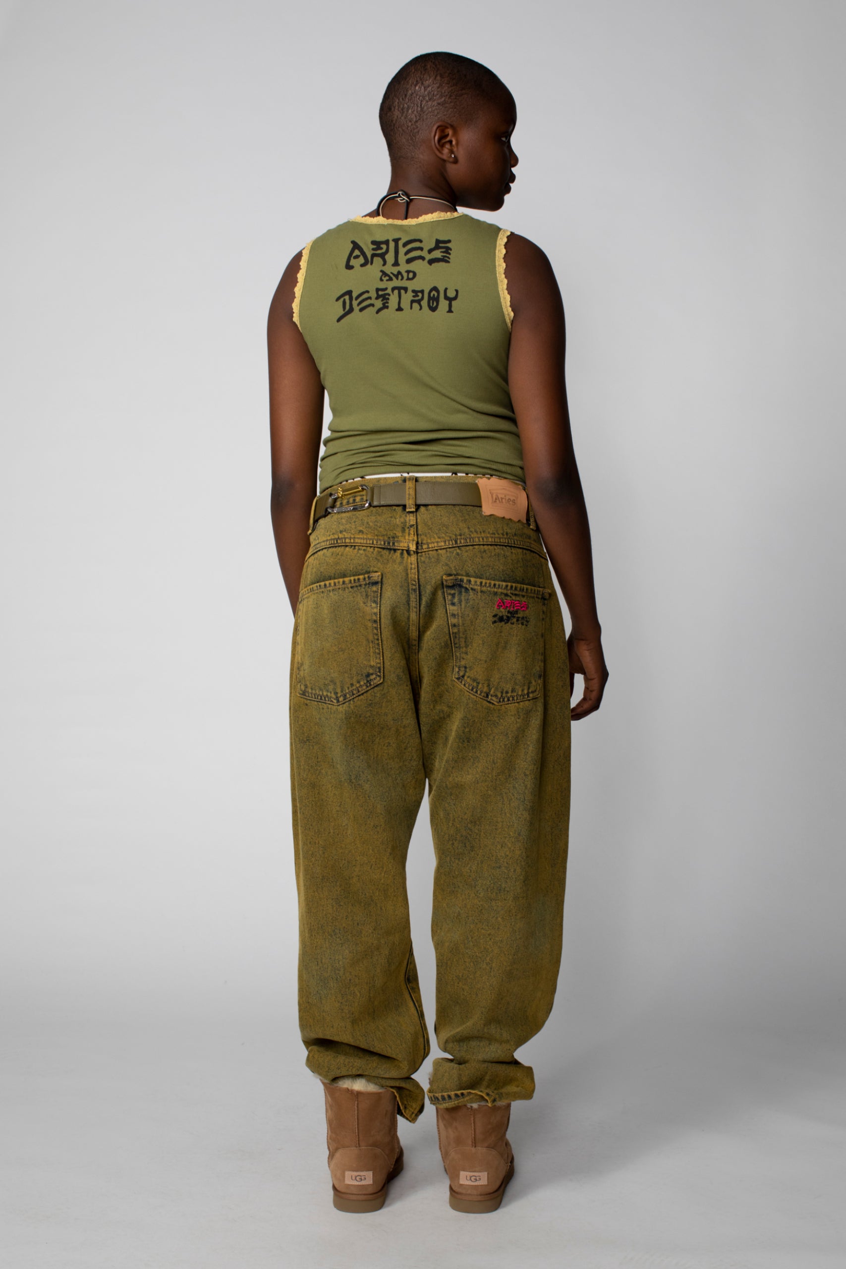 Load image into Gallery viewer, Acid Wash Batten Jean