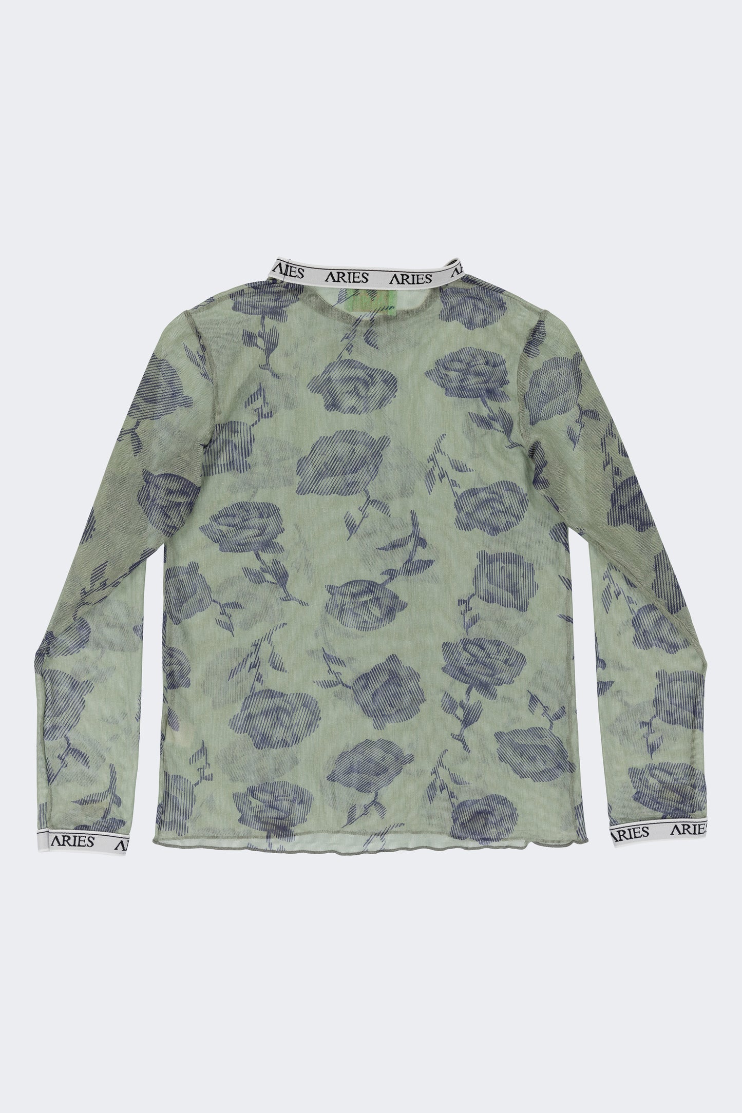 Rose Tulle LS Top