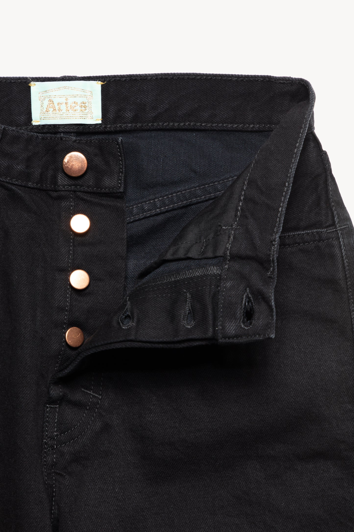 Lilly Selvedge Black Jeans