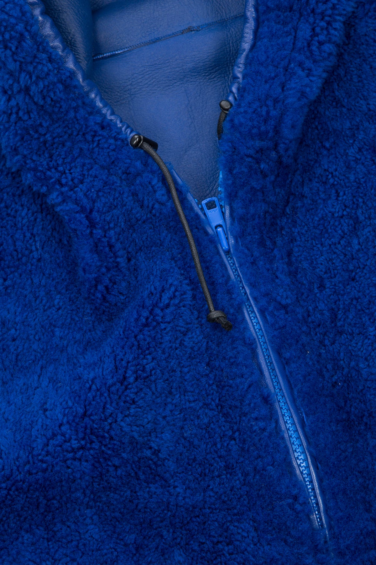 Hooded Sheepskin Jacket