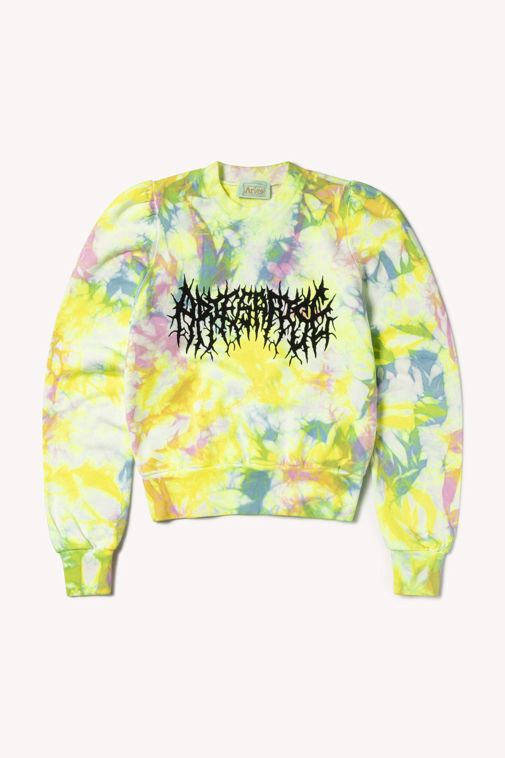 Aries tie top dye sweatshirt