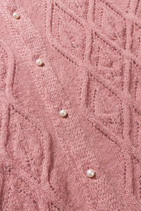 Lace and Leaf Knit Cardigan