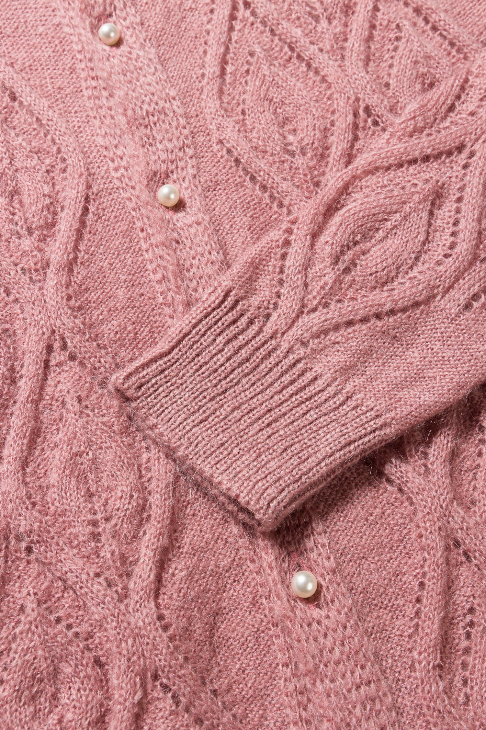 Load image into Gallery viewer, Lace and Leaf Knit Cardigan
