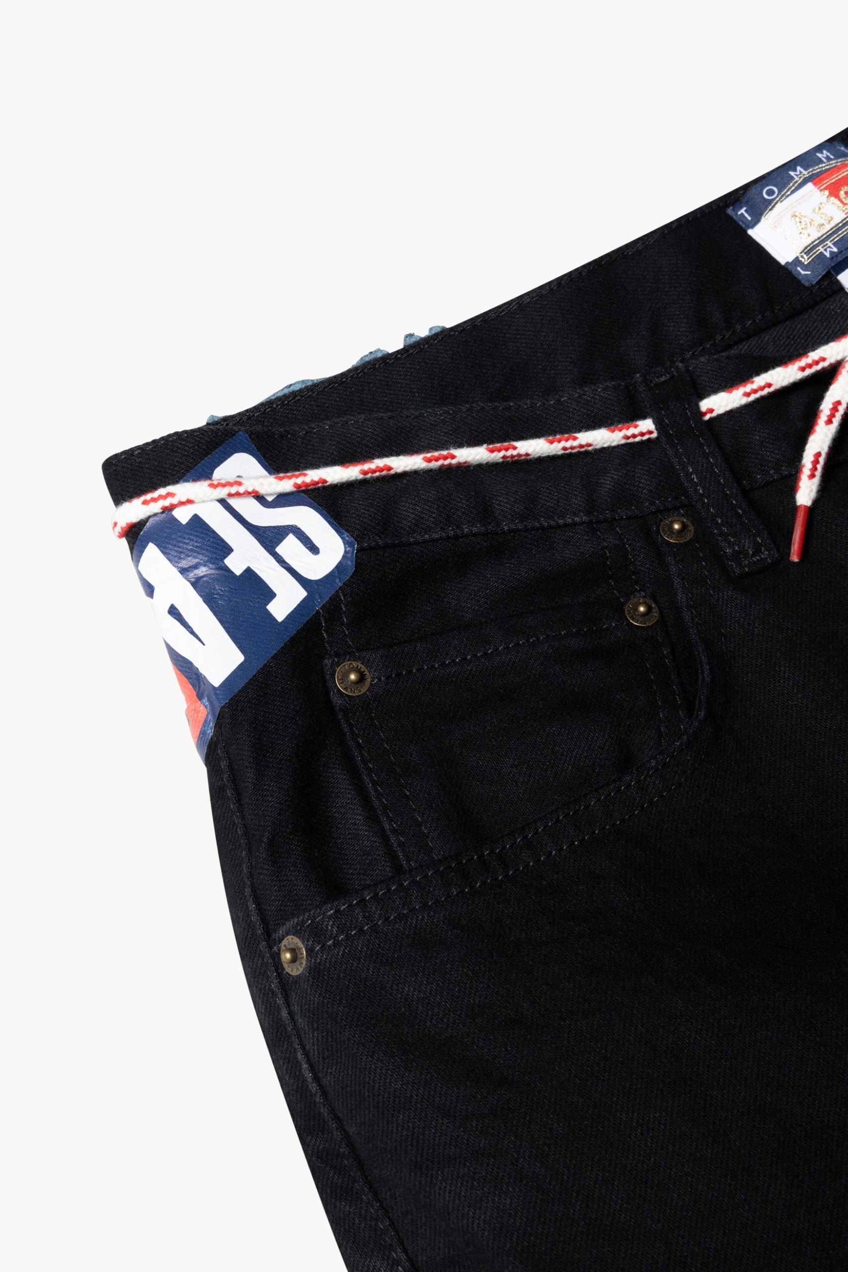 Load image into Gallery viewer, Tommy x Aries Taped Denim Jean