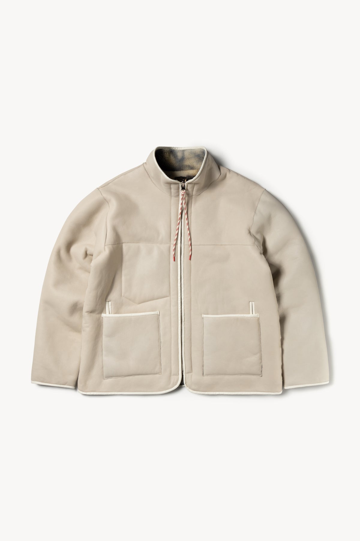 Tie Dye Sheepskin Jacket